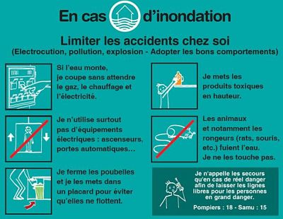 inondation limiter accidents